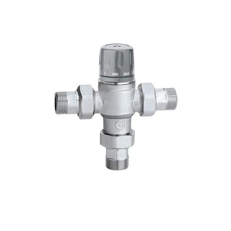 Prezzo Di Fabbrica Mitigeur thermostatique réglable avec clapets anti-retour et filtres Caleffi 5218