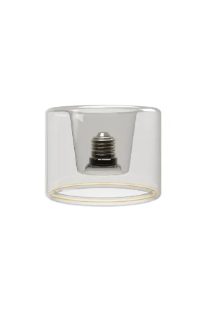 LED Clear Light Bulb Ghost Line CRI 90 Recessed Mini Donut 5.5W 450Lm E26 120V 2200K Dimmable - G03 Offerta Lampo