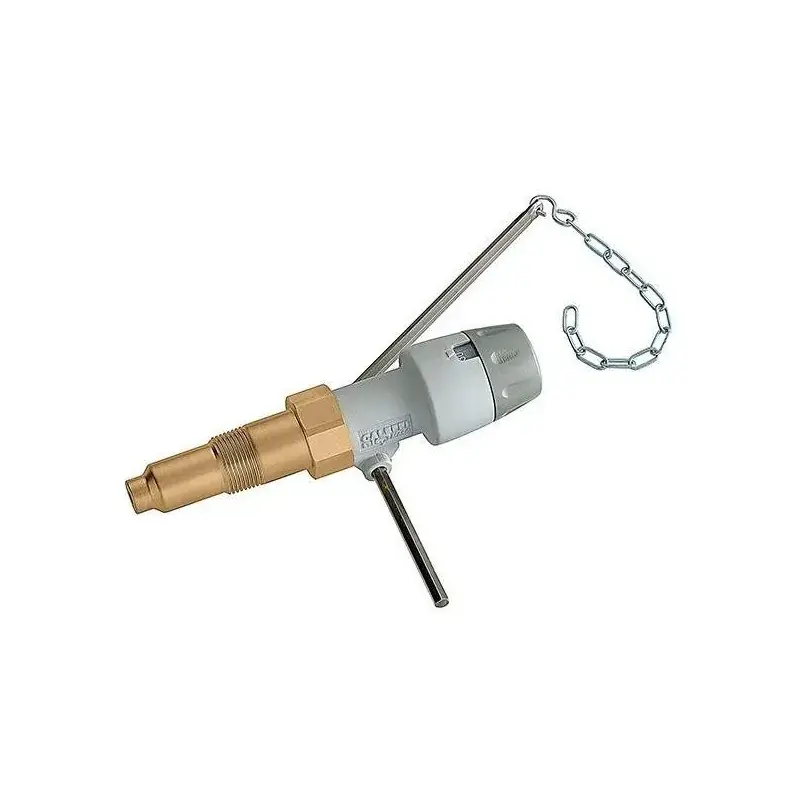 Régulateur de tirage avec raccord fileté mâle Caleffi 529150 Ultima Occasione