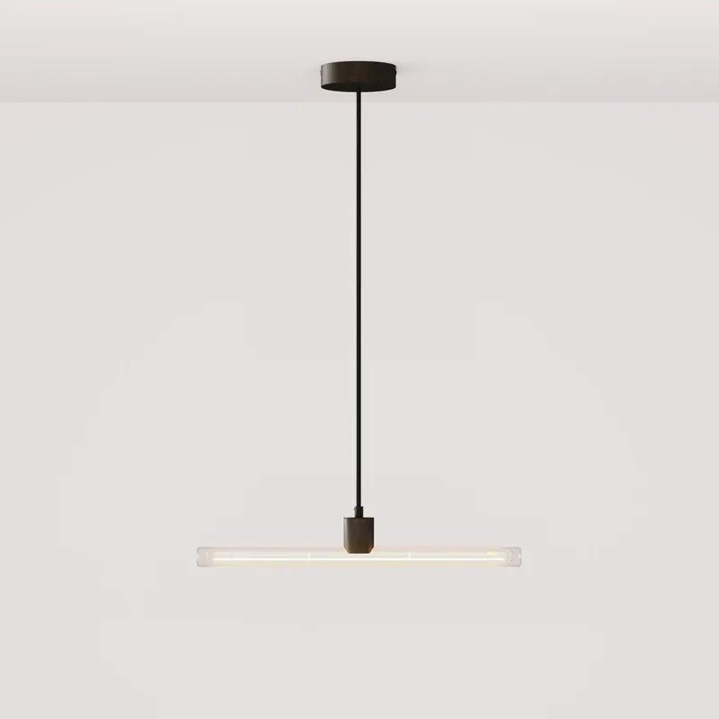 Ultime Pezzi Esse14 Pendant Light with S14d Socket - Wenge-Effect