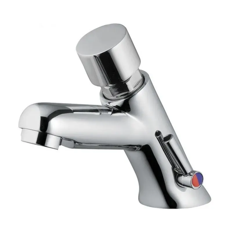 Mitigeur de lavabo temporisé avec mitigeur à levier latéral Idral Modern 08212 Consegna Rapida