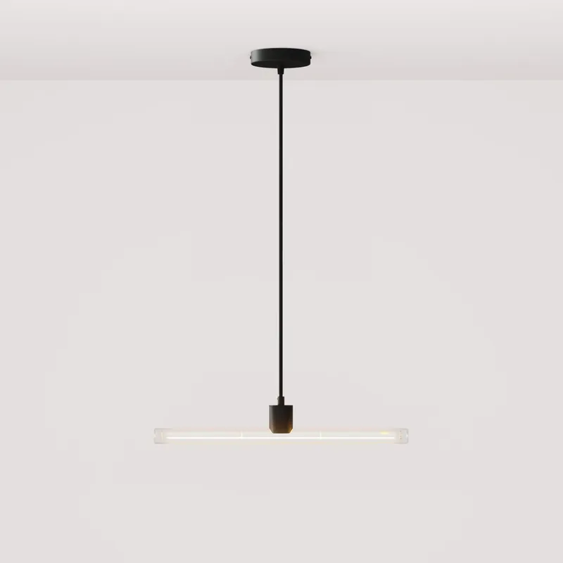 Promo Stagionale Esse14 Pendant Light with S14d Socket - Black
