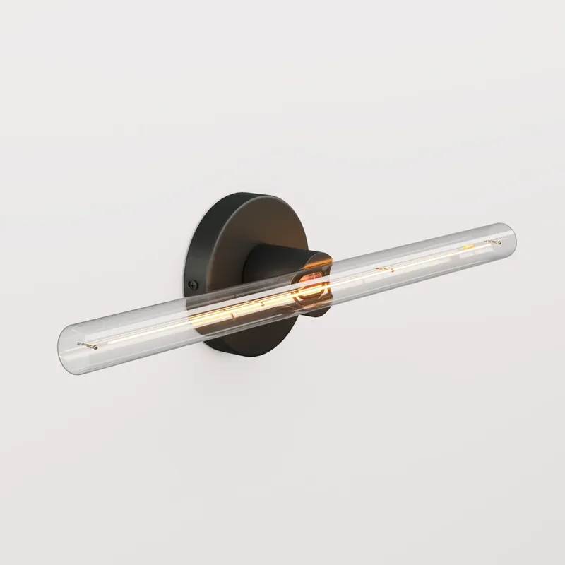 Fermaluce Esse14 Wall or Ceiling Mount for S14d LED Light Bulb - Black Saldi