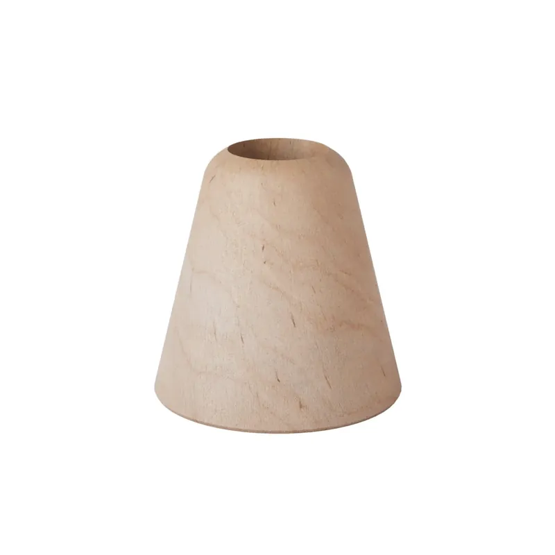 Solo Oggi Wooden lamp base - Cone