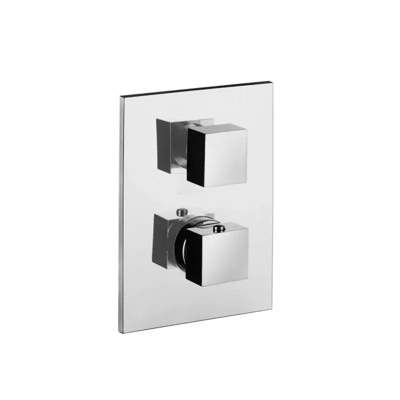Compra Oggi Stesso Mitigeur thermostatique douche encastré avec 2 sorties Paffoni Level LEQ518CR