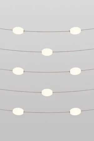 Affare Outdoor 12-Light String Light for wet locations Desert Brown, Power supply with US plug - Marina12