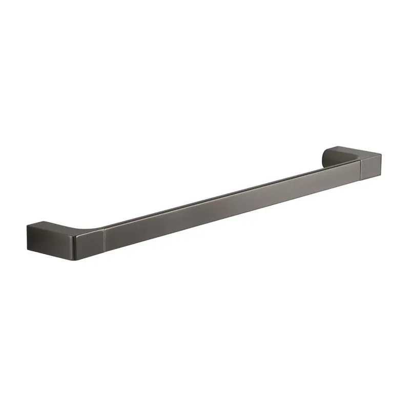 Portasalviette da 60 cm in gun metal da fissare a muro Palazzo Consegna Rapida