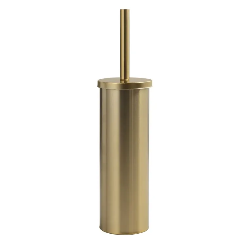 Offerta Del Giorno Scopino WC da terra oro matt in acciaio inox Ginestra