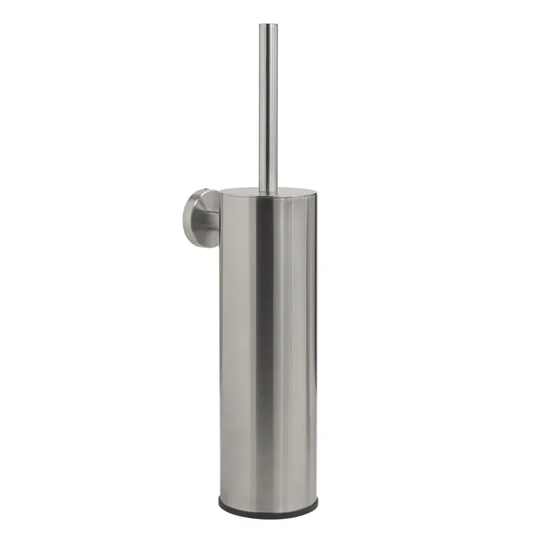 Ultimissimo Modello Scopino WC da muro in acciaio inox spazzolato Loto