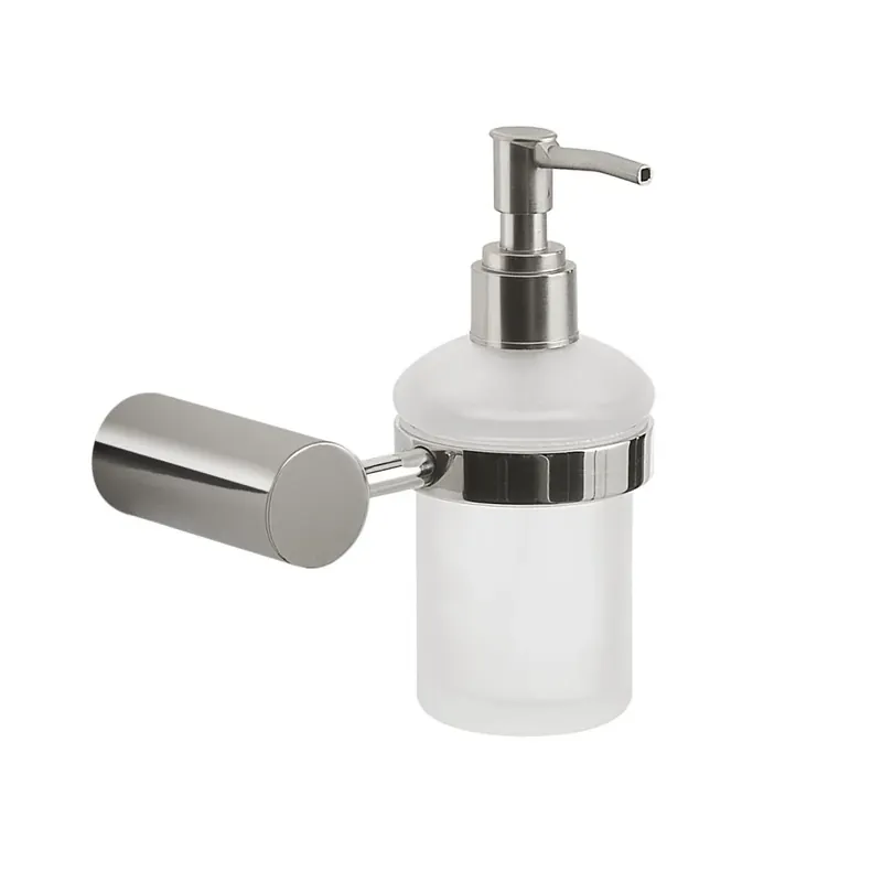 Occasione Imperdibile Dispenser sapone da muro in acciaio inox e vetro satinato Aloe
