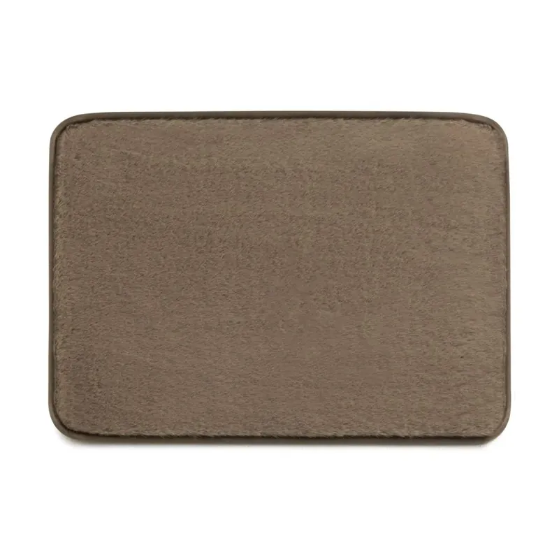 Tappeto bagno 40x60 cm tortora antiscivolo Fresia Prezzo Ridotto