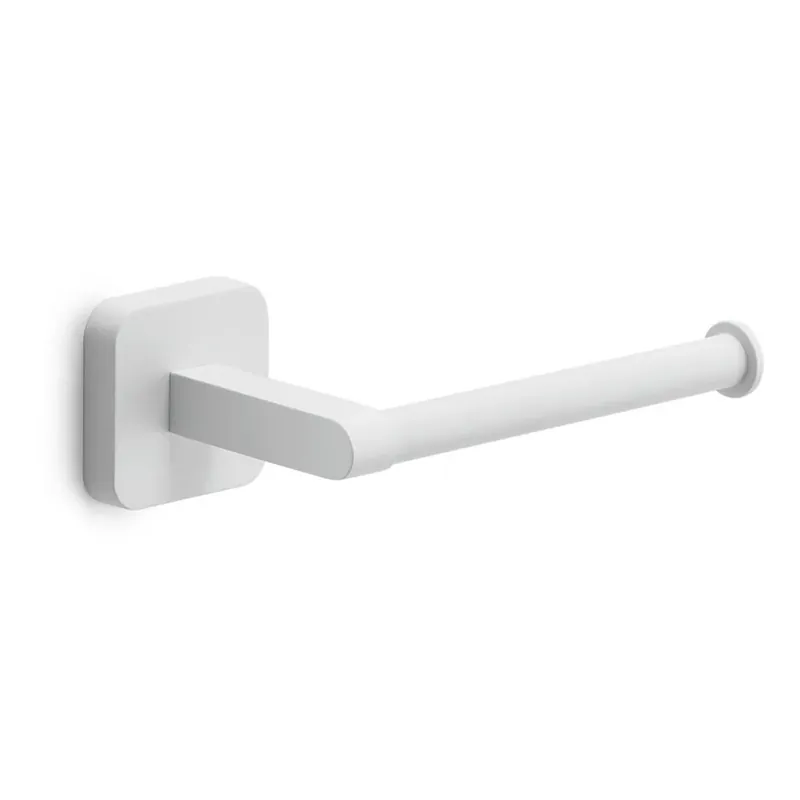 Portarotolo bagno bianco opaco fissaggio viti o biadesivo Tahiti Must-Have