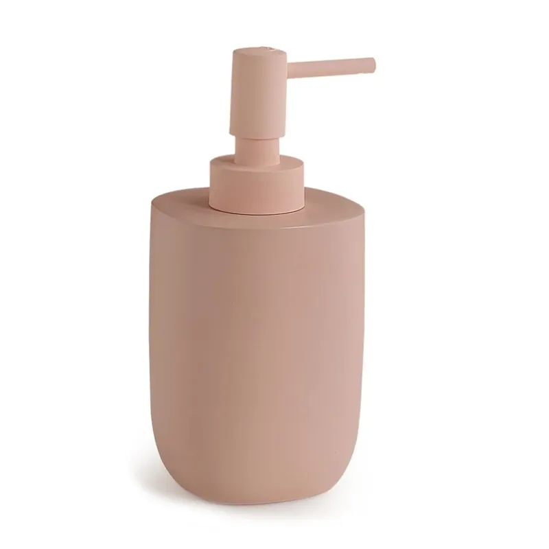 Scelto Dai Clienti Dispenser sapone da appoggio rosa opaco in resina Yucca