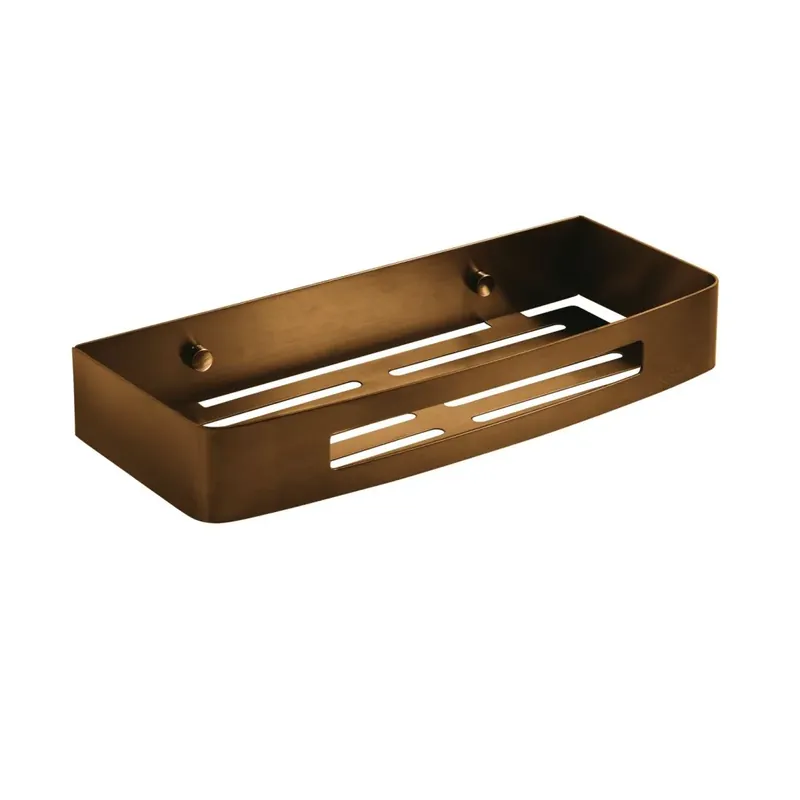 Portaoggetti doccia rettangolare oro rosa Tasso Sconto