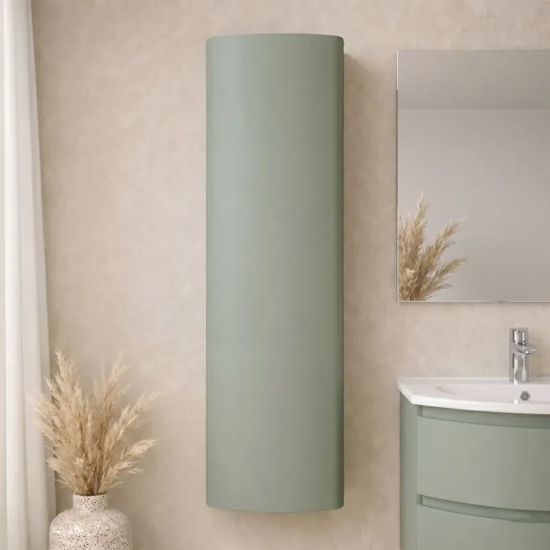 Esclusivo Colonna bagno verde salvia sospesa moderna salvaspazio Los Angeles