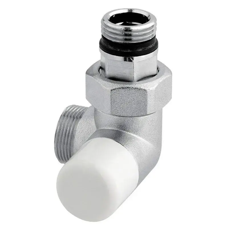 Reso Gratuito Clapet de verrouillage à angle droit couleur chrome Ø1/2" Gas Arteclima 11512
