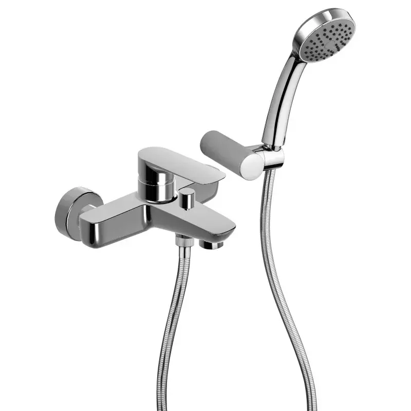 Nuova Collezione Mitigeur bain-douche extérieur avec kit douche réglable Paini Nove 09CR105