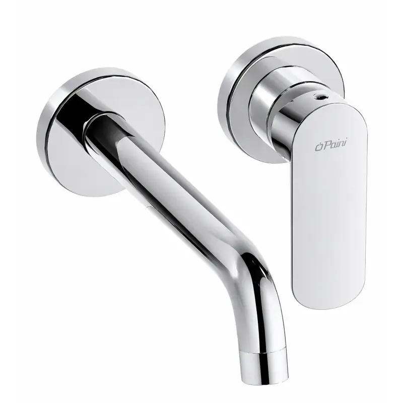 Esclusivo Mitigeur lavabo mural avec bec long 199 mm Paini Nove 09CR208