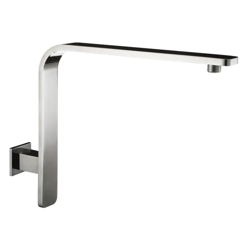 Bras de douche cantilever carré en laiton Damast Lybra Q 12616 Prezzo Scontato