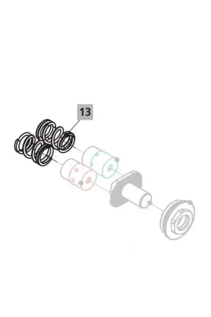 Affare Ressort de rappel inox pour pédales de mixage Idral 02095
