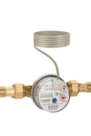 A Buon Prezzo Compteur volumétrique avec sortie impulsions Caleffi 7942