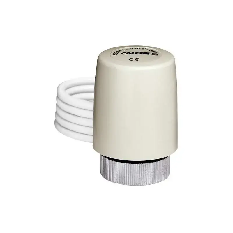 Commande électrothermique avec microrupteur auxiliaire Caleffi 656112-656114 Direttamente Dal Produttore