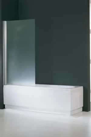 Vendita Finale Paroi vitrée de 80 cm avec porte pivotante à 180° Novellini Aurora 1