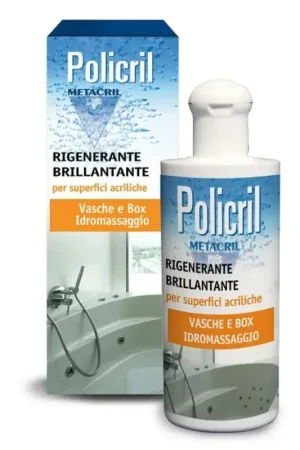 Policril Détergent régénérant et éclaircissant pour surfaces acryliques Metacril Tecno Line 030 00201 Economico