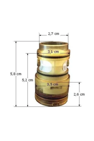Cartouche replecement Axial ø35 Franke 1988776 Solo Oggi