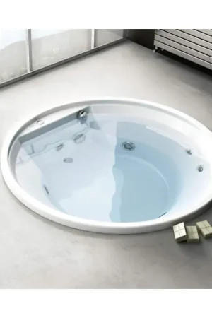 Baignoire encastrable ronde Jacuzzi Project Round Saldi