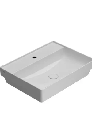 Vasque à encastrer en céramique 61.46 Globo T-EDGE B6R62 Ultima Occasione