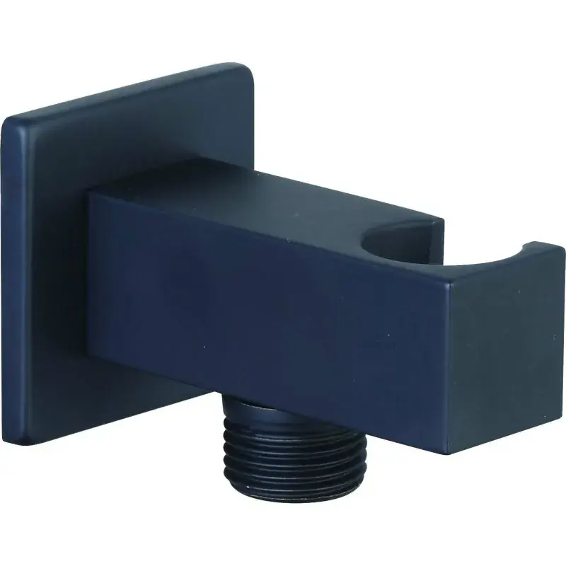 Connexion d‘eau avec support noir mat Tecom PJ270101NR Must-Have