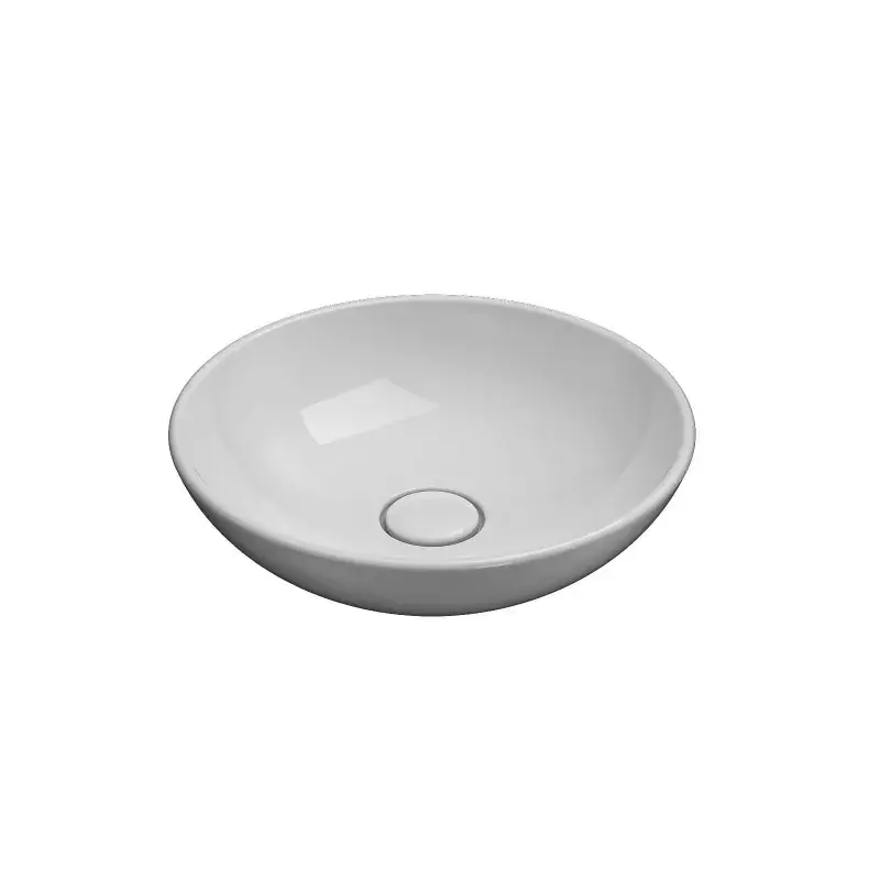 Lavabo en céramique Ø40 cm à poser Globo Stockholm LAT41 Vendita Finale