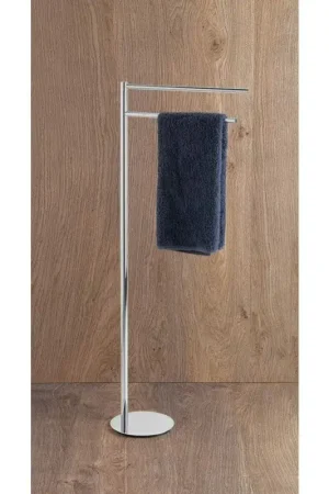 Accessoire de salle de bain à poser avec deux bras articulés et une finition chromée Capannoli Hoop HP171 33 Popolare