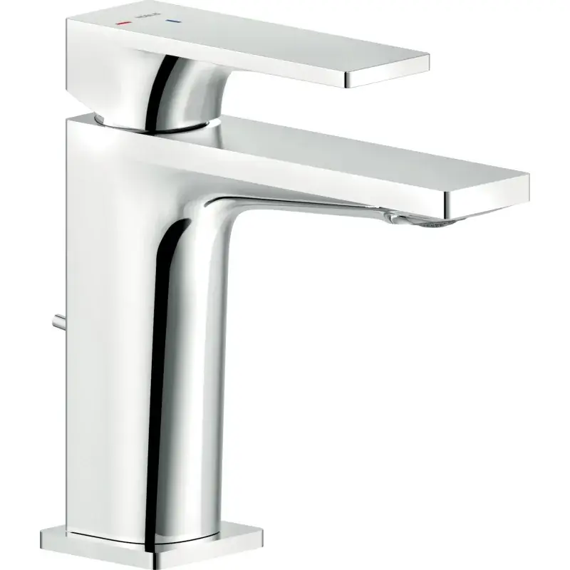 Mitigeur lavabo couleur chrome modèle carré Nobili Seven SEE124118/1CR Ultime Pezzi