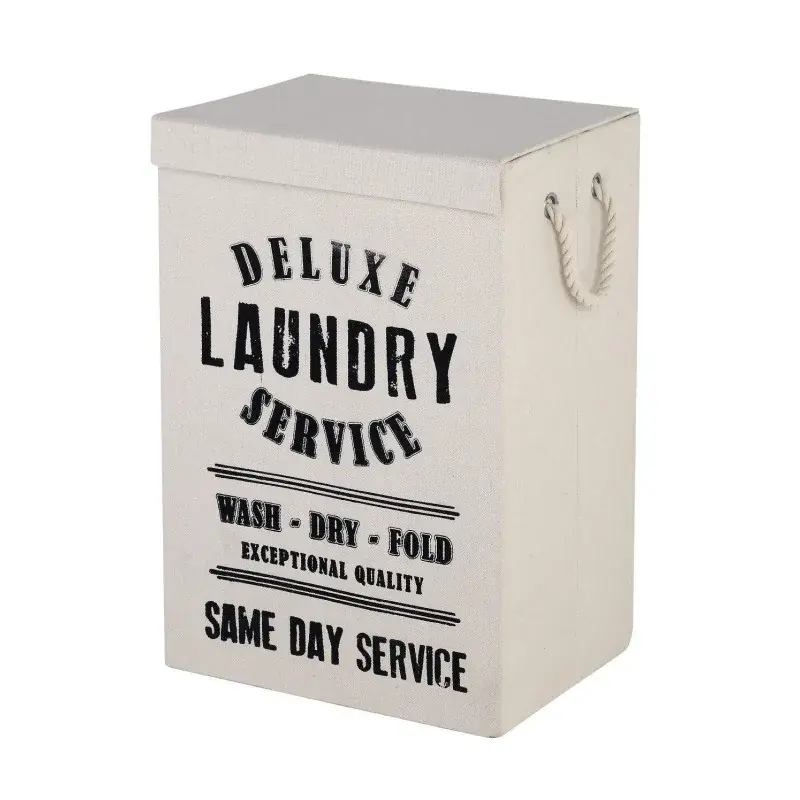 Panier à linge de couleur blanche Feridras 619002 Direttamente Dal Produttore