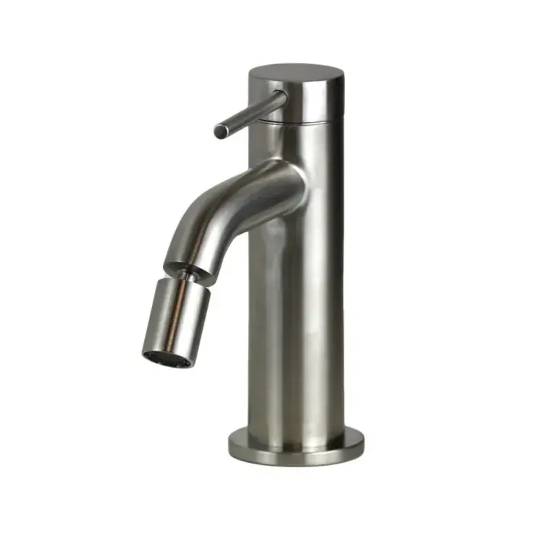 Promozione Esclusiva Mitigeur bidet sans vidage en acier inoxydable 316 Ercos Stilox BTSTLXBI01