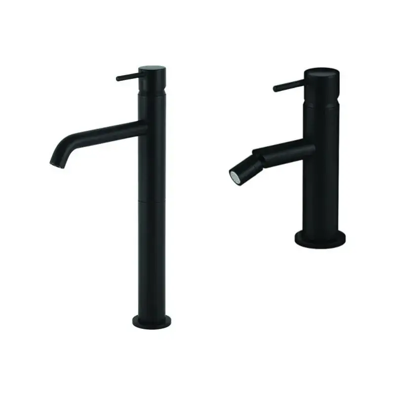 Mitigeur lavabo haut et bidet en noir mat Gattoni Easy KITEASYNO2 Prezzo Basso