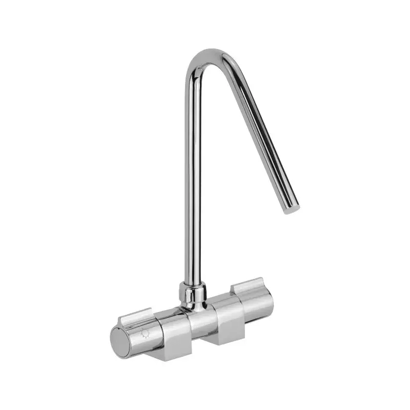 A Buon Prezzo Mélangeur d‘évier de cuisine avec bec haut pliable adapté aux caravanes et bateaux Elka Tip-up SHP-3110.CN1