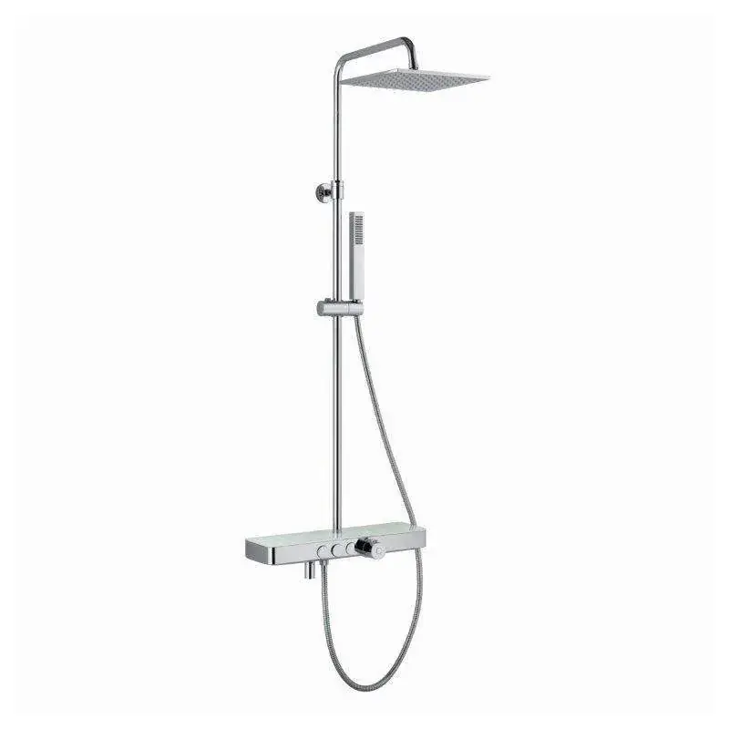 Colonne de douche version carrée avec lave-pieds et sélection de boutons Sphera Ultima Occasione