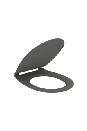 Abattant WC gris mat avec Soft Close Ercos Kite BSKTEG0001 Professionale
