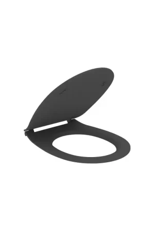 Abattant WC noir mat avec technologie Soft Close Ercos Kite BSKTEK0001 Ultime Pezzi