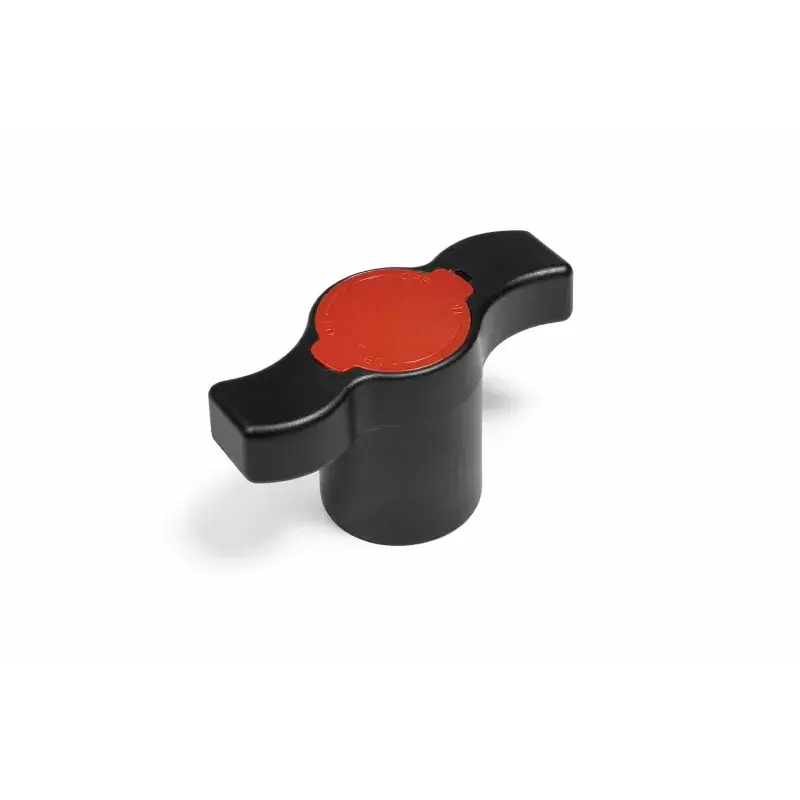 Compra Adesso Poignée papillon allongée Giacomini R749F en plastique rouge