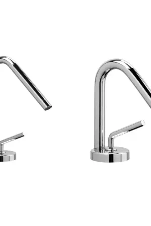 Ensemble complet de mitigeur de bidet et lavabo avec levier à manette Piralla Garda KITGARDA2 Occasione Imperdibile