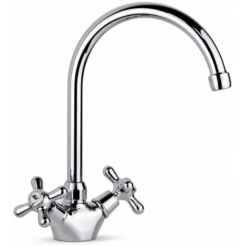 A Buon Prezzo Robinet de cuisine modèle classique à double levier Gattoni 5692/REC0