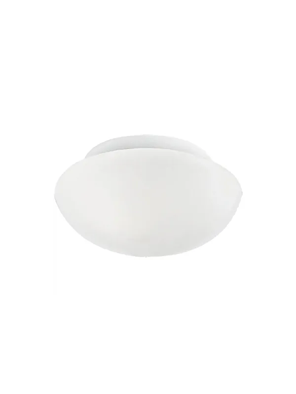 Pagamento Sicuro Plafoniera moderna rotonda bianca 1 luce GL0890