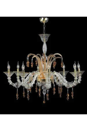 Pagamento Sicuro Lampadario murano di venezia 8 luci 7589/8