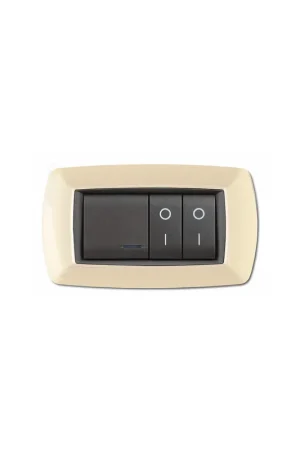 Affare Placca life 4F avorio per living international Elettrocanali