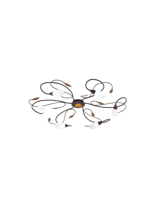 Offerta Speciale Plafoniera classica ferro battuto 6 luci GL0924