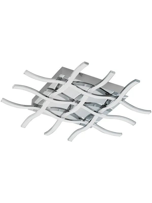 Plafoniera a led moderna cromata GL0939 Ultime Pezzi